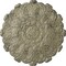Ekena Millwork Durham Ceiling Medallion (Fits Canopies up to 4 1/4"), 31"OD x 1 1/2"P, Castle Stone Crackle CM31DUCSC - alternate 1